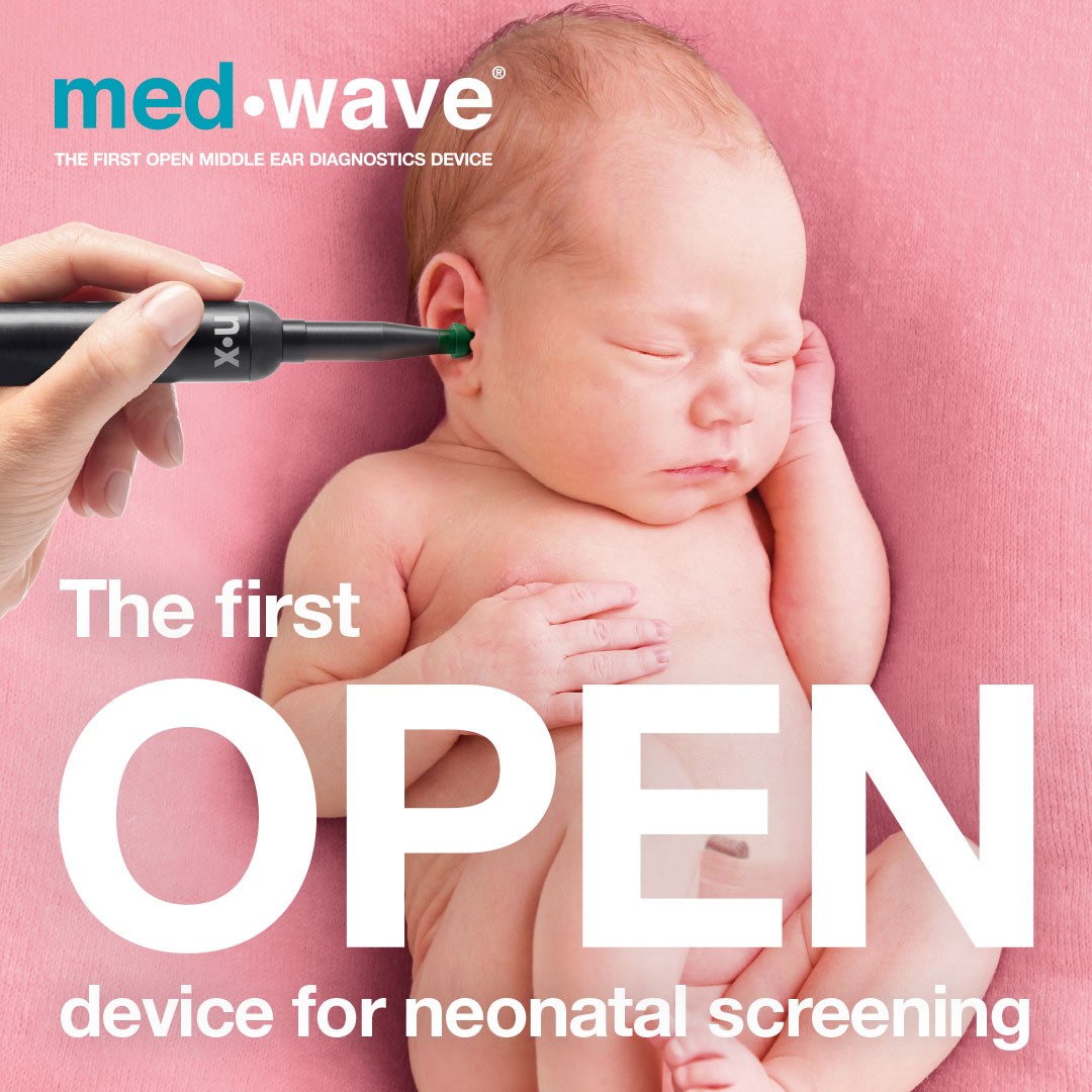 Medwave audiology device approved for use on babies under two