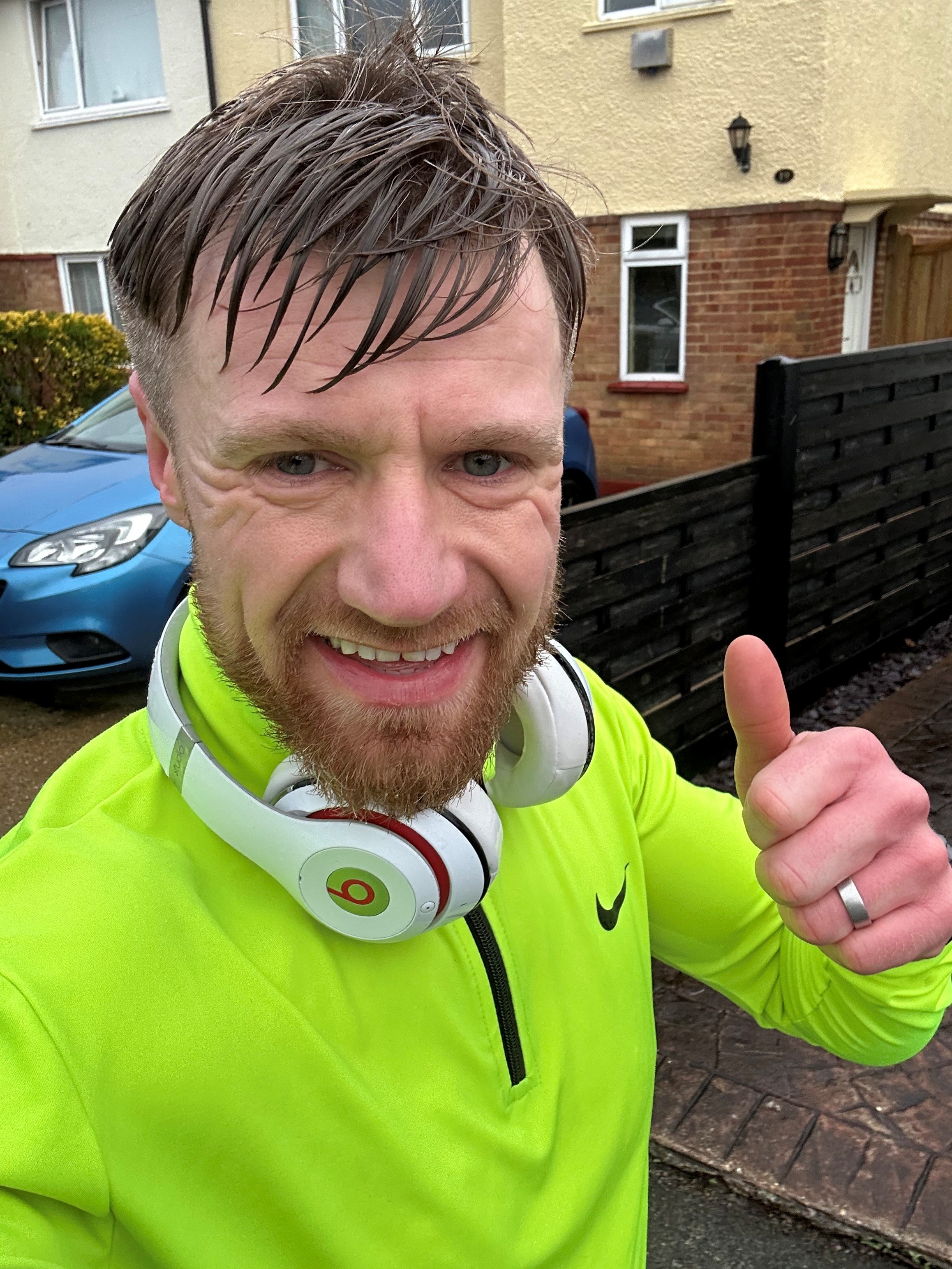Steven takes on half-marathon challenge for Tourettes Action